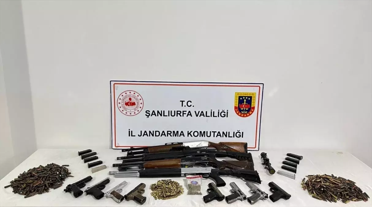 Şanlıurfa’da Silah Kaçakçılığı Operasyonu